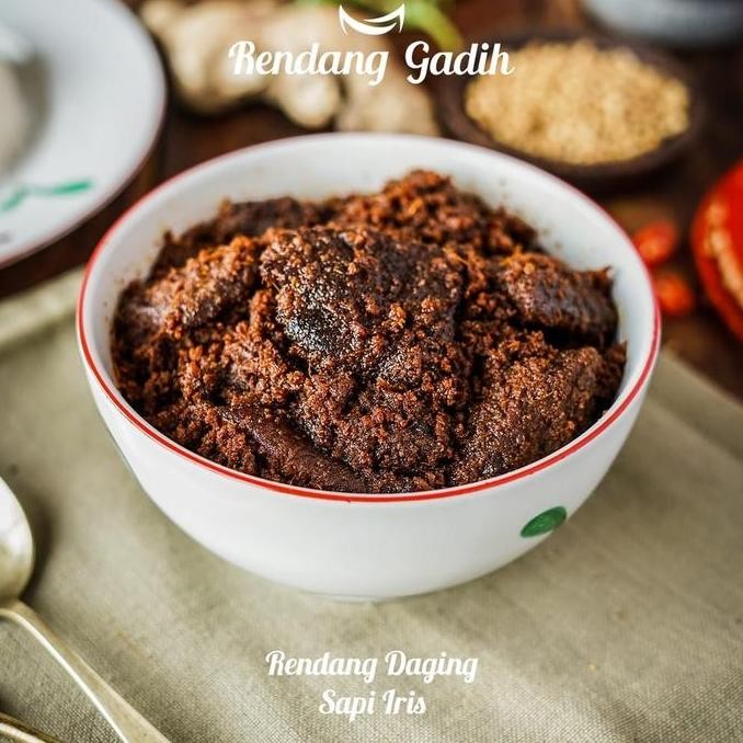Gadih Rendang - Sliced Beef Rendang Instant Food Spicy Meat GT
