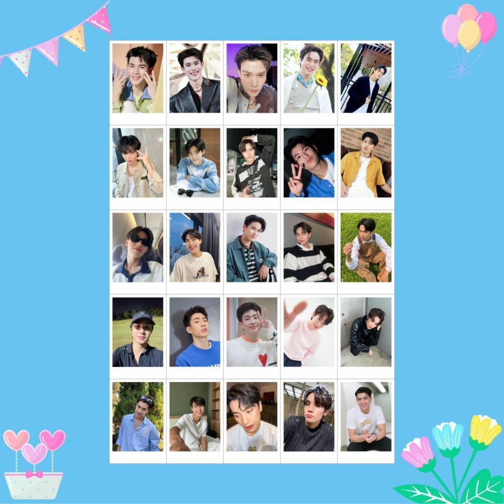 Polaroid actor gmm 100 sheets / version 1 gemini/ fourth/ jimmy/ sea/