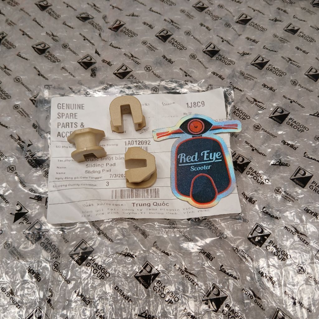 Piece Slide Vespa GTS 250 th 2026 GTS 300 HPE Super Tech GTV 300 HPE Piaggio Sled Pad Shoe Roller Original