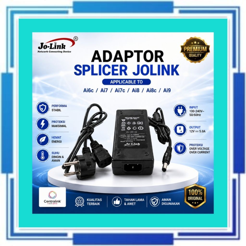 Jolink AI-6c,AI-6c+,AI-9 Splicer Adapter 13.5V 4.8A/ (New)