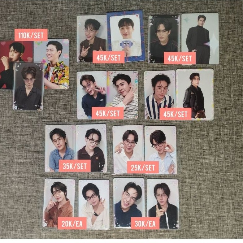 Collectible Random Card CC Photocard PC All Eyes Here AEH GMMTV LYKN JASPER CP Phuwin Pond Santa Hong Gemini Jimmy Junior Nani Progress Tee Win Boom Boun Prem Tham Mac Winny Satang