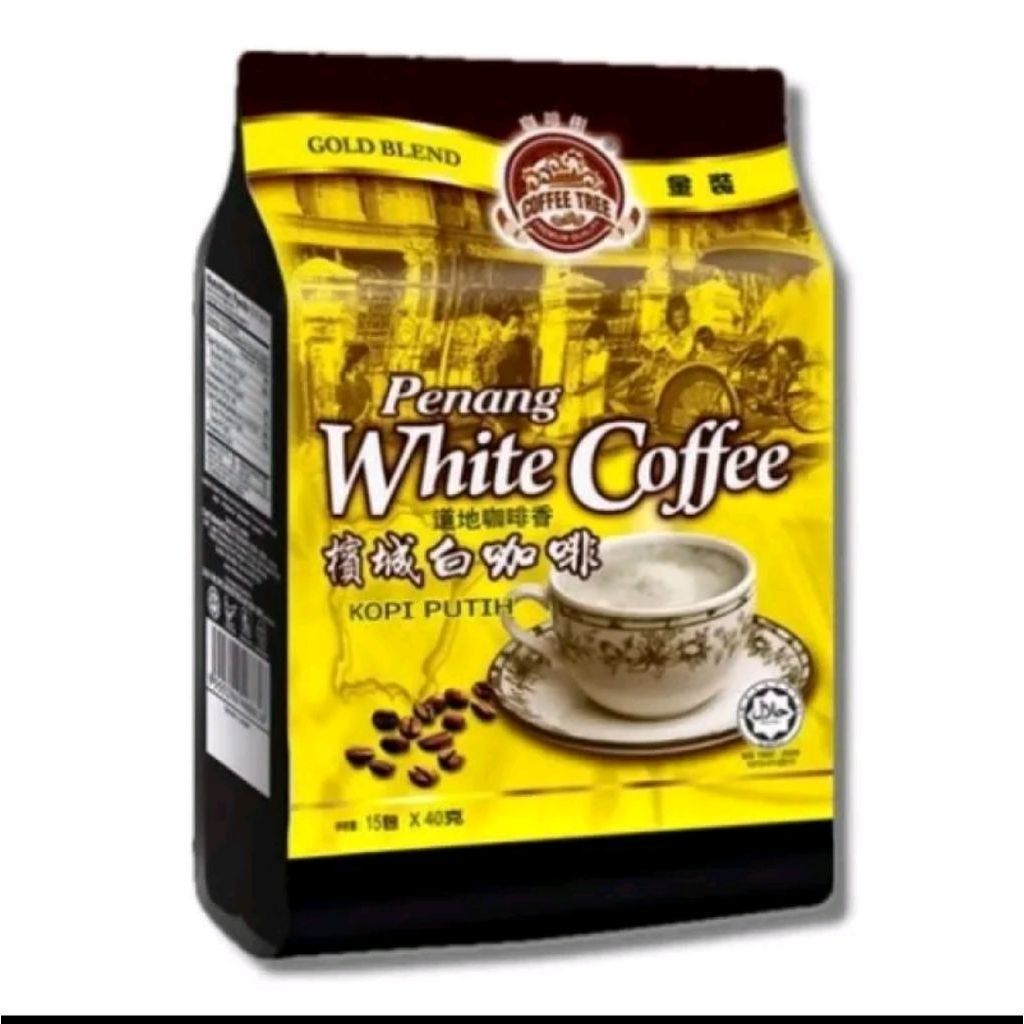 Penang Coffee Tree White Coffee 3in1 15 Sachets Original