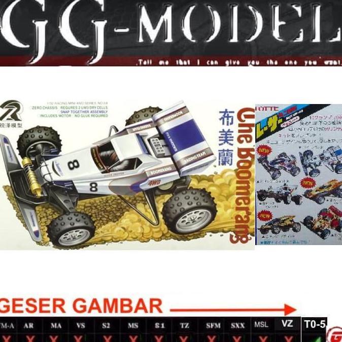 REP TAMIYA 18004 THE BOOMERANG JR LOTTE EDITION RZ