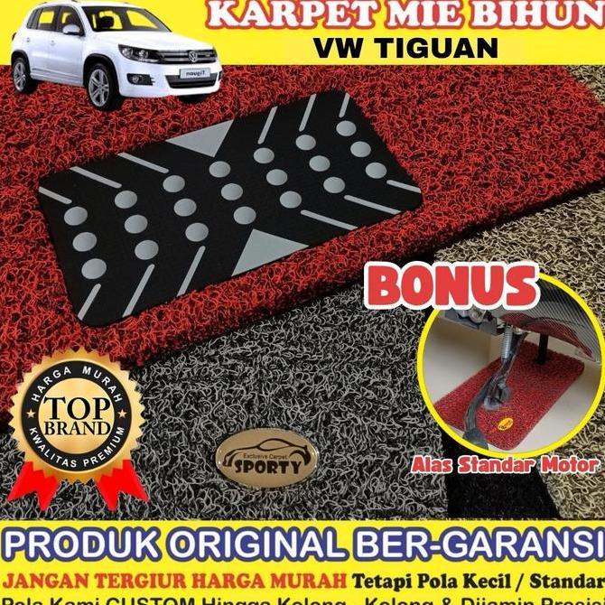 Vw Tiguan Full Trunk - 2 Color Material