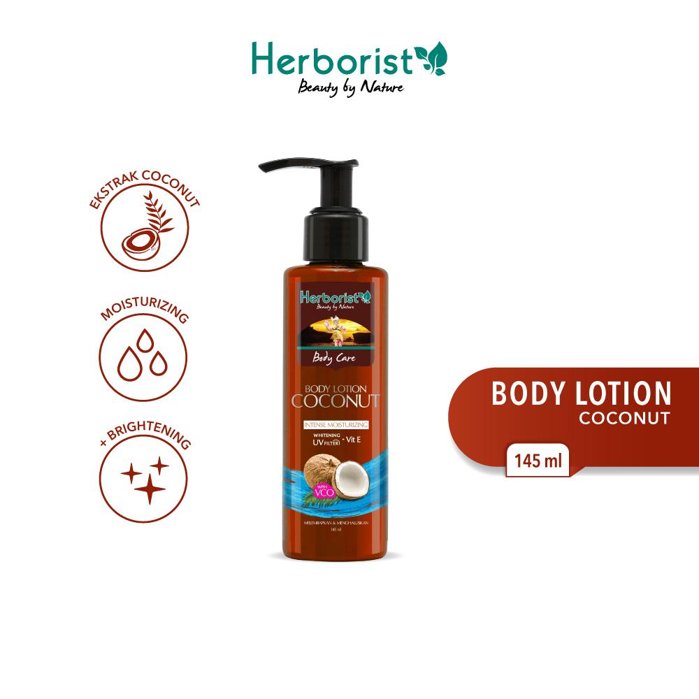 Herborist Body Lotion Coconut 145ml Shopee Malaysia