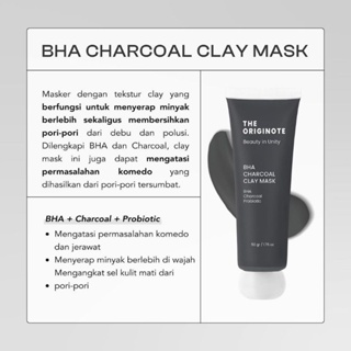 [FREE Gift & BOX] THE ORIGINOTE PEELING GEL & BHA CHARCOAL CLAY MASK ...