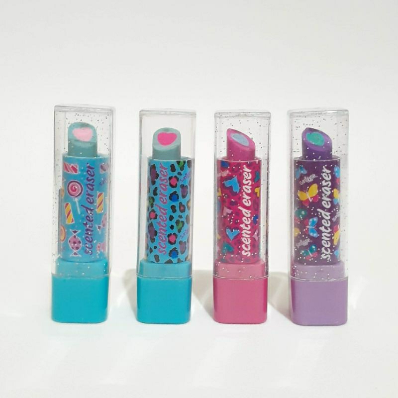 Smiggle eraser, smiggle eraser, original, scented eraser, Lipstick