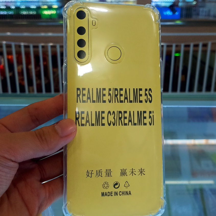 Softcase Anticrack Case Realme C3 Clear Silicone Case