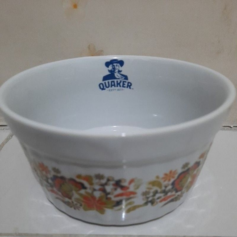 Quaker Oats Bowl Mug Ceramic Bowl Box (Check Description)