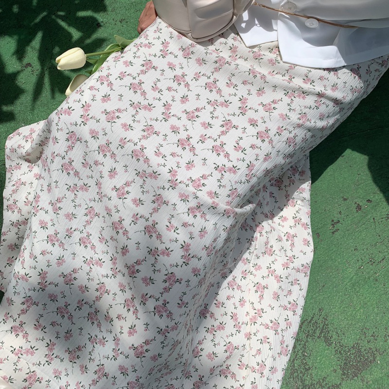 Floral SKIRT Length 100CM