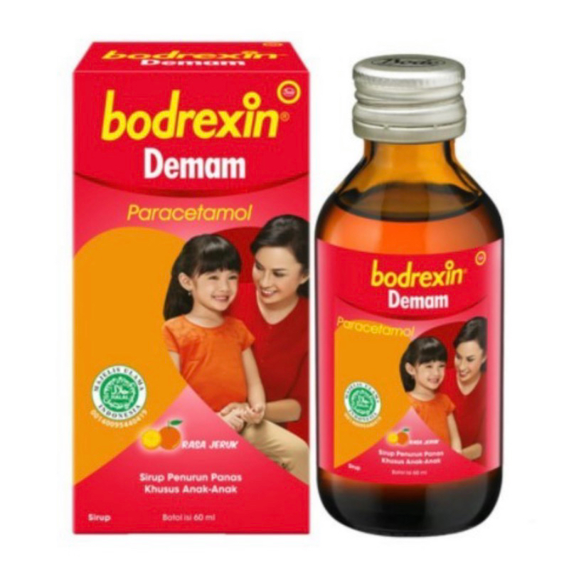 Bodrexin Fever Syrup 60ml (Children Heat Reducing Syrup) Shopee Malaysia