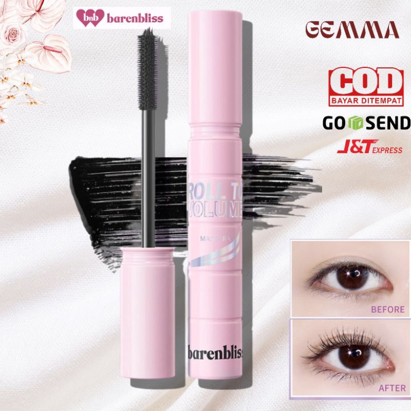 Bnb BARENBLISS KOREAN ROLL TO VOLUME WATERPROOF MASCARA - SMUDGEPROOF MASKARA