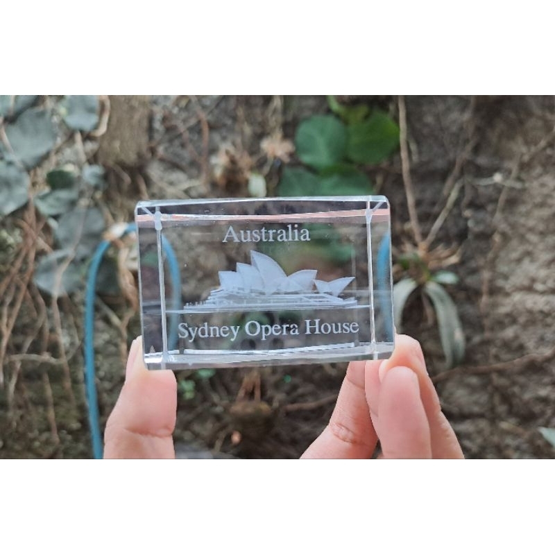 Sydney Opera House Crystal Display Souvenirs By Australian Countries