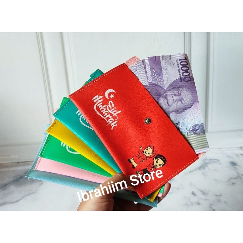 (CONTENTS 12 PCS) EID AL-FITR WALLET SIZE EID AL-FITR ANGPAO PAPER MONEY WALLET