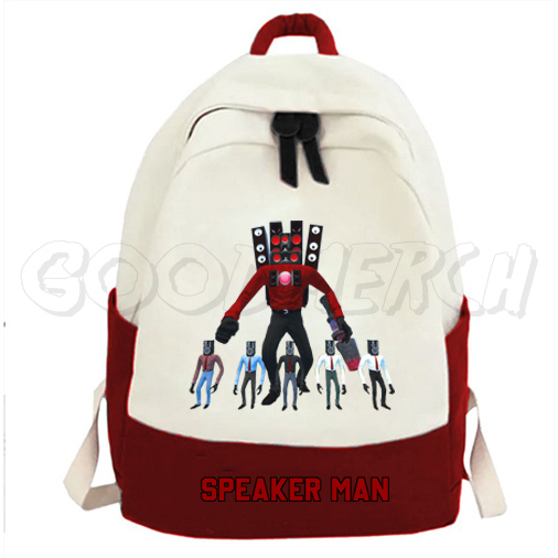 Children's Backpack MECHA SPEAKER MAN SKIBIDI TOILET