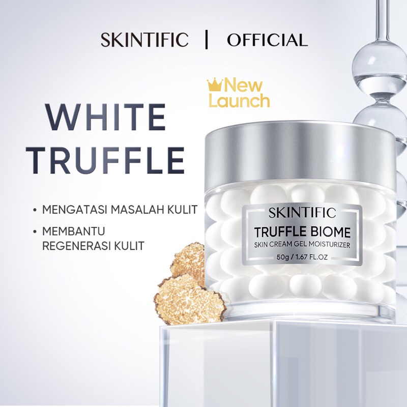 Skintific Truffle Biome Skin Reborn Cream Gel Moisturizer 50g