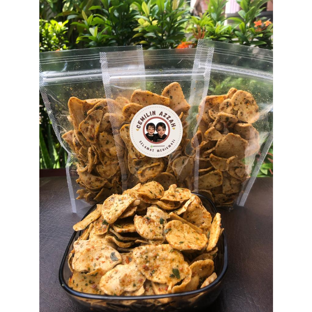 Spicy Orange Leaf Basreng Chips 100gr