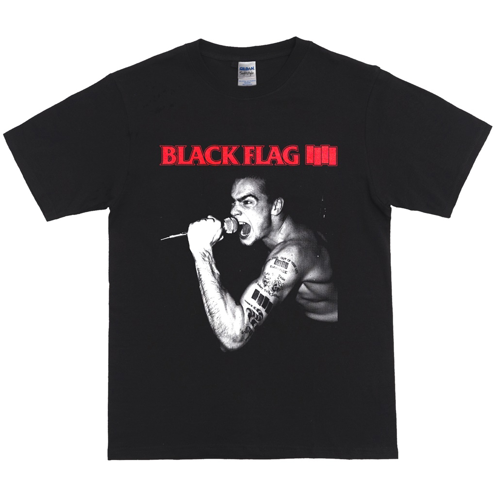 Kaos Tshirt Baju Band Black Flag Ron Reyes merchandise