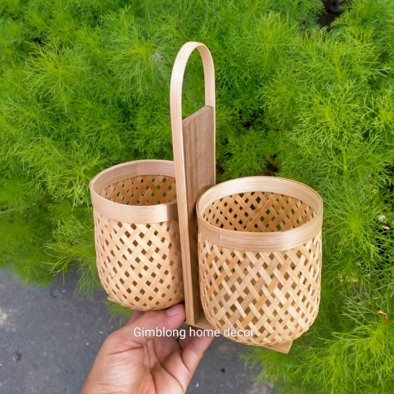 Bamboo Cutlery Holder| Pencil Case | Stationary BAMBOO