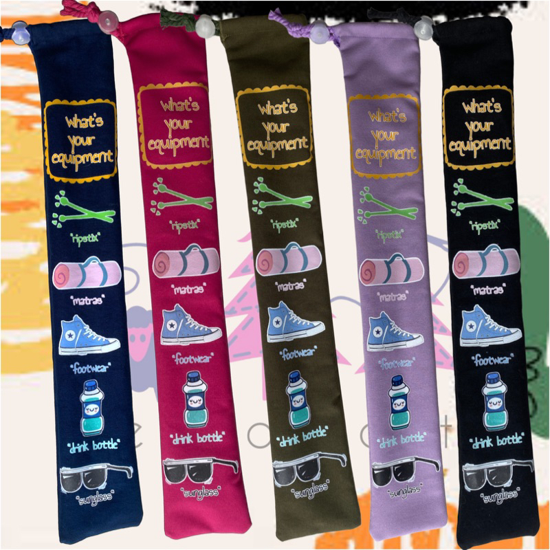 Ripstix sarong can be customized with name (COVER ONLY) ripstix poundfit pouch