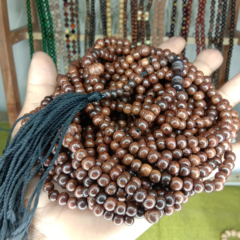 KAYU Tasbih 1000 Beads Of 1000 Pieces Of Sati Tamarind tasbih 5.mm Javanese Tamarind tasbih