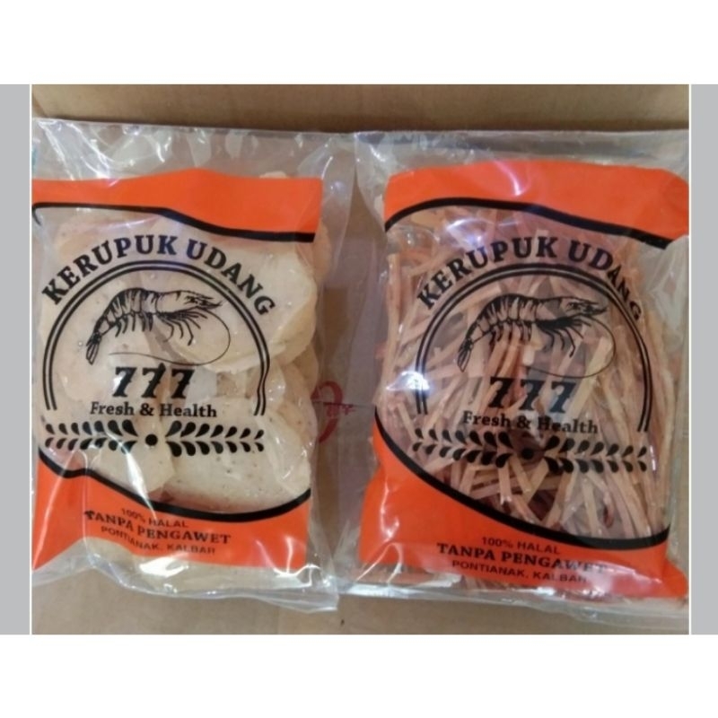 Shrimp Crackers 777 / Raw Shrimp Crackers / Sahang Shrimp Crackers / Shrimp Crackers / Pontianak Shrimp Crackers