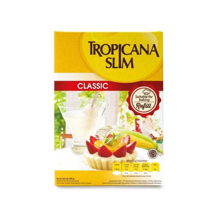Tropicana Slim Classic Refill 500 gr