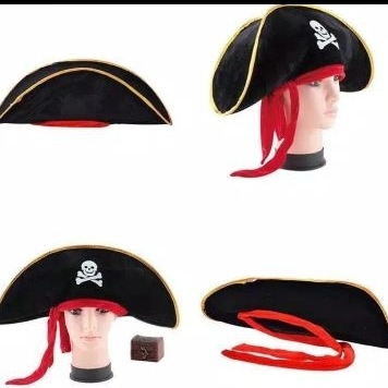 Pirate ship captain hat jack sparrow pirates of caribbean caribbean skull hat cap