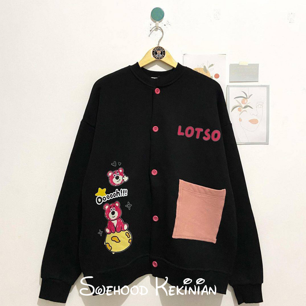 Lotso CARDIGAN Tiedye PREMIUM Sweater CARDIGAN Outer Fashion Outfit Korean Style Women Contemporary Sweater Pregnant Teenage Girls Sweater Sweater Outwear Korean Girls Thick Fleece Material LD 110 PB 65