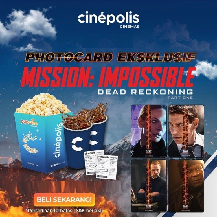 Mission: Impossible - Dead Reckoning Part One x Cinepolis Official Photocard Set