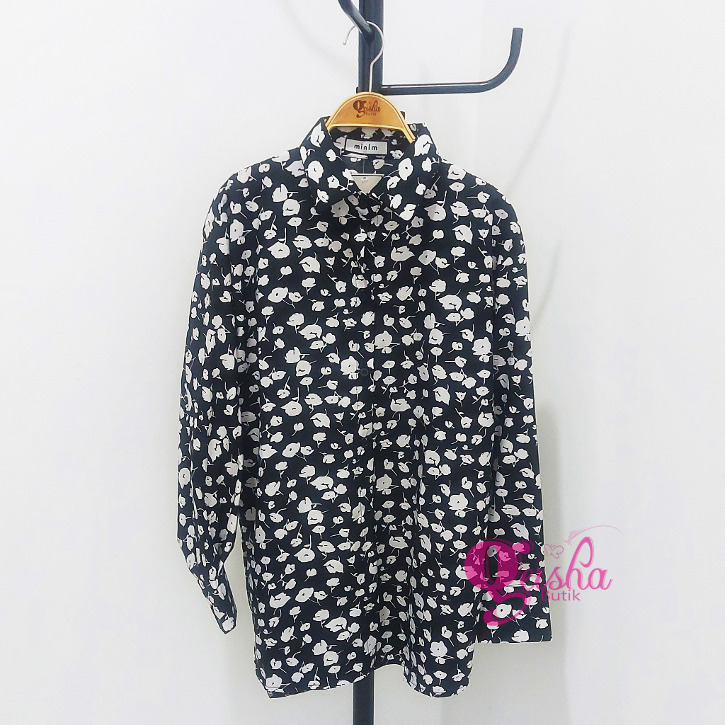 KEMEJA Daisy Flower Long Sleeve Shirt | Geisha Boutique