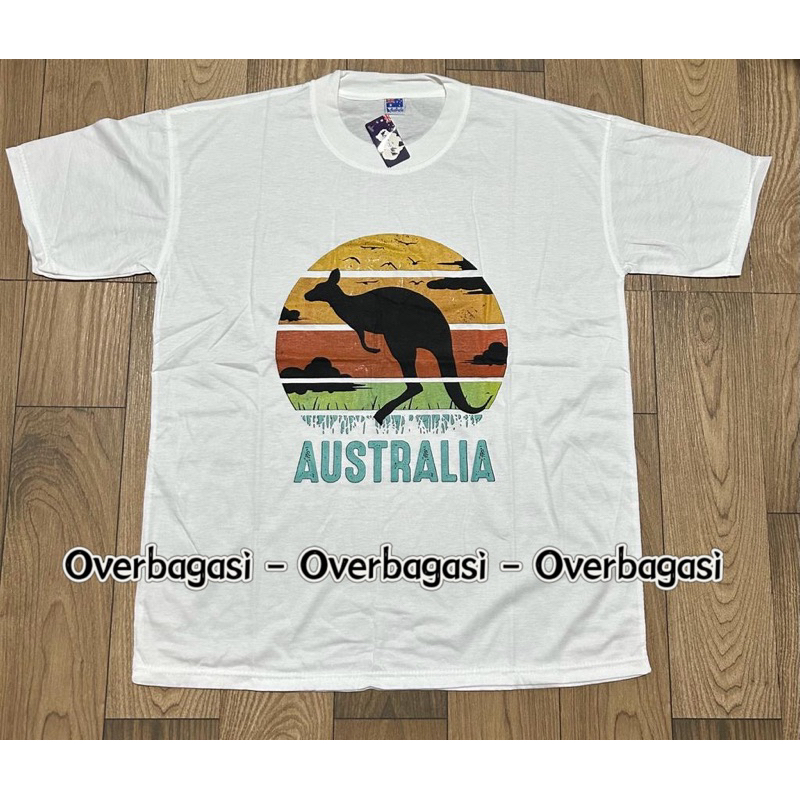 Australian T-Shirt SOUVENIR TSHIRT AUSTRALIA KANGAROO