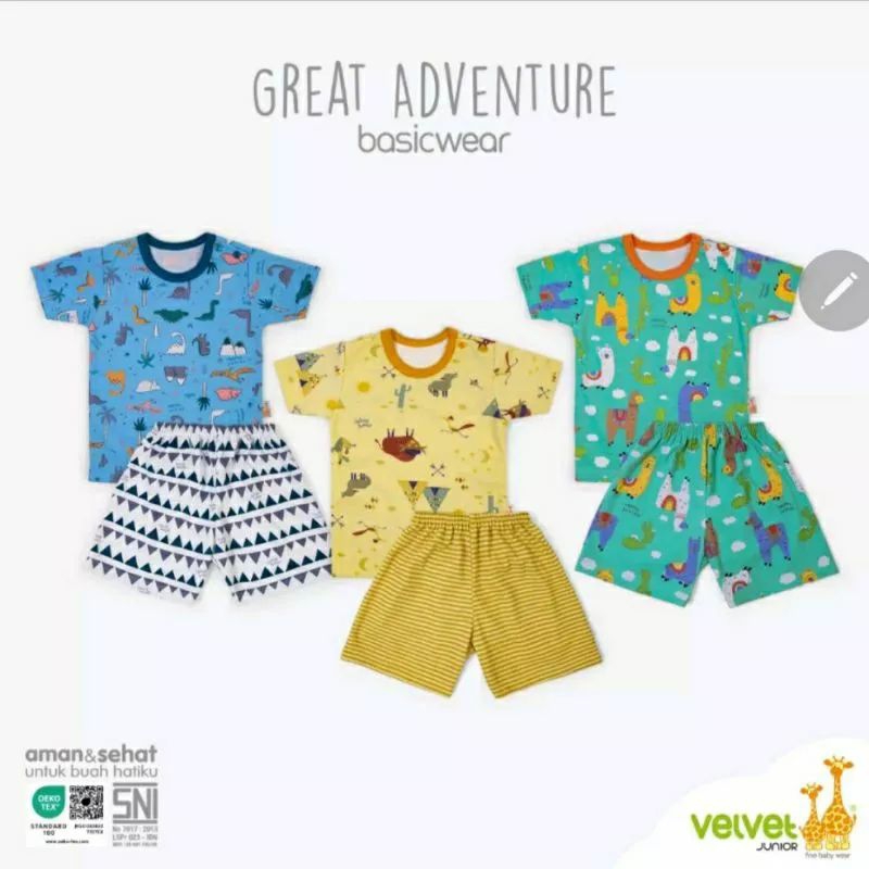 Velvet Junior Basic Wear Great Adventure Baby Clothes Set Age 1-3 years