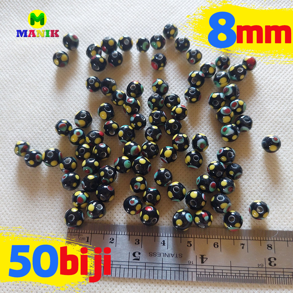 MATA 8mm Round tiung Eyes/tiung Eye Marbles/tiong Eye beads