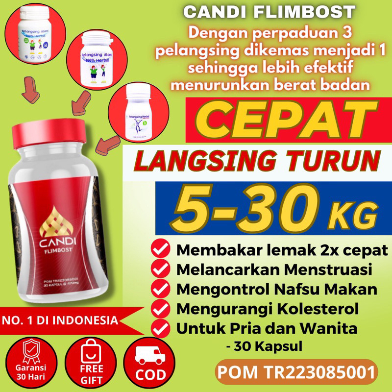 FLIMBOST HERBAL SLIMMING 100% ORIGINAL BPOM