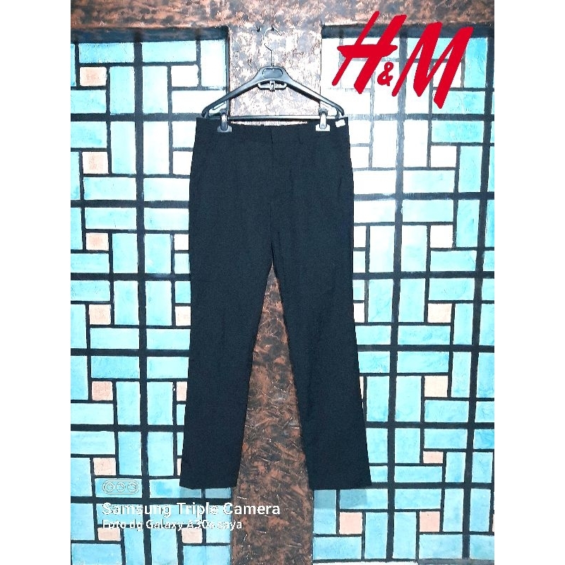 Long chino pants by H&M