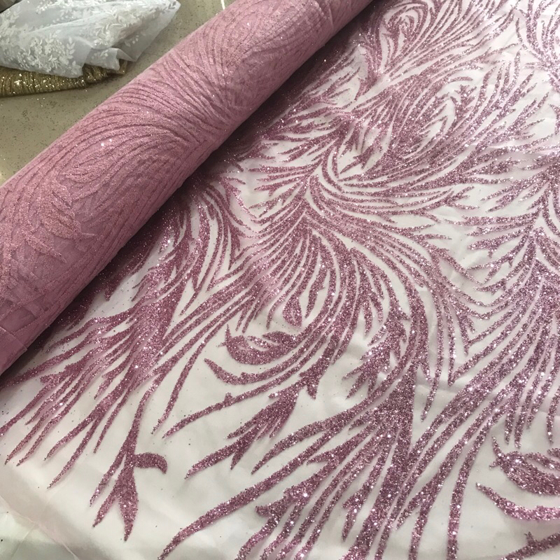 Sugar candy tulle fabric and thick