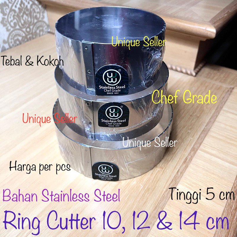 Cromboloni Chrome Mold 10cm 12cm 14cm Stainless Steel Thickness Chef Grade Per Pcs/Ring Cutter 10cm 12cm 14cm Height 5cm Stainless Steel Chef Grade Per Pcs/Ring Cutter Donut Bread Cake 10 12 14cm Stainles Steel /Round Cutter Uk 10 12 14