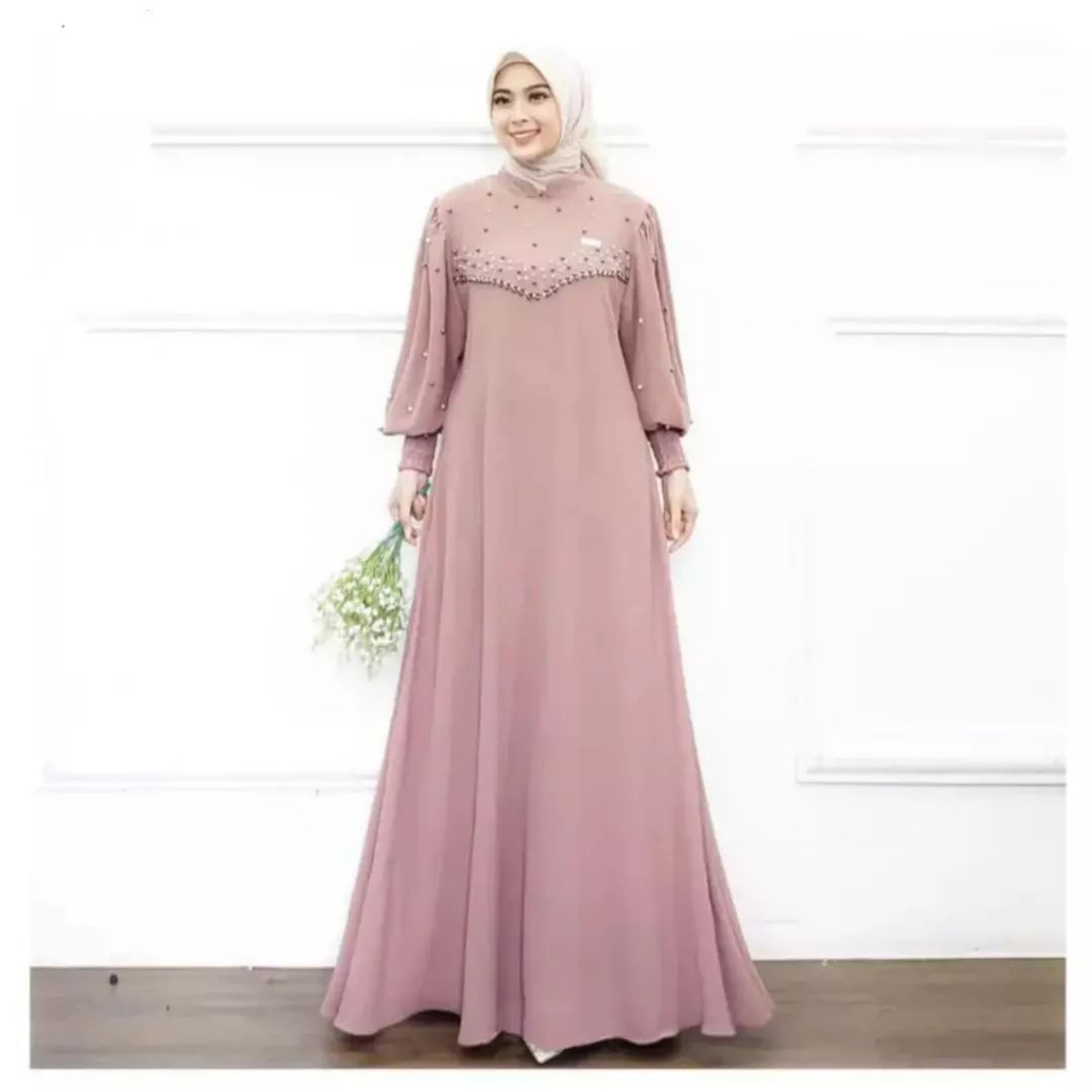 New Models!!! Vioni Dress - Jumbo Women's Dress | Modern Women's Dress | Dress Women Casual Dress | Muslim Fashion Women's Dress | Long Muslim Women's Dress | Crinkle Airflow Dress | The Latest 2023 Women's Gamis | Pay On The Spot