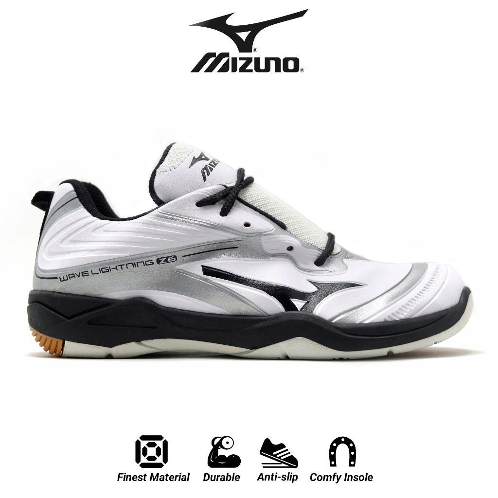 Mizuno Wave Lightning Z6 Badminton Shoes Size 39-43 Tennis Volleyball Sports Shoes