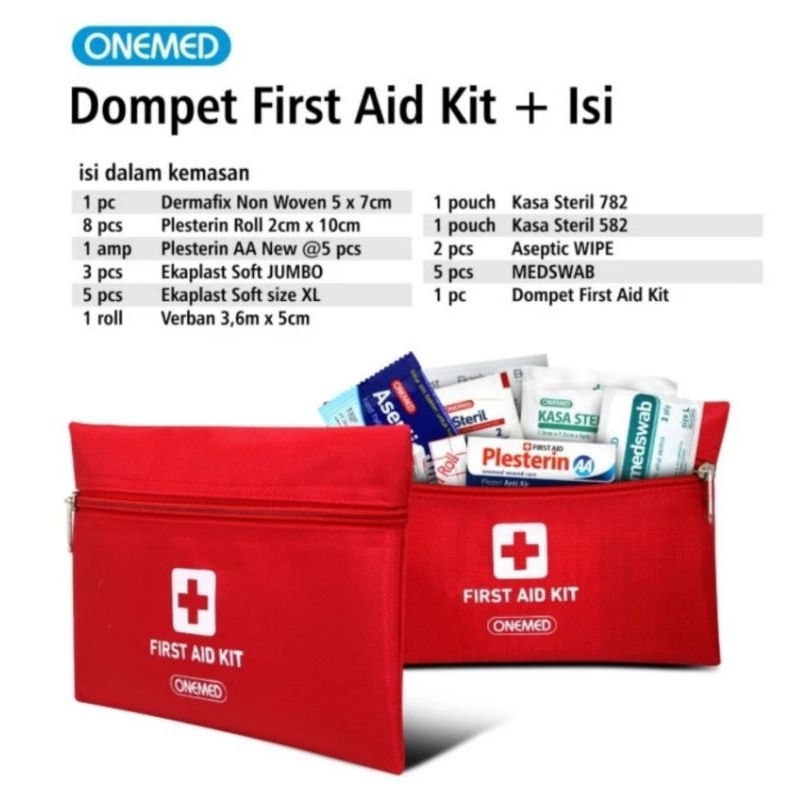 Onemed First Aid Kit Wallet / Wound Plaster / Care equipment after circumcision children / Traveling First Aid Wallet / Care After Circumcision