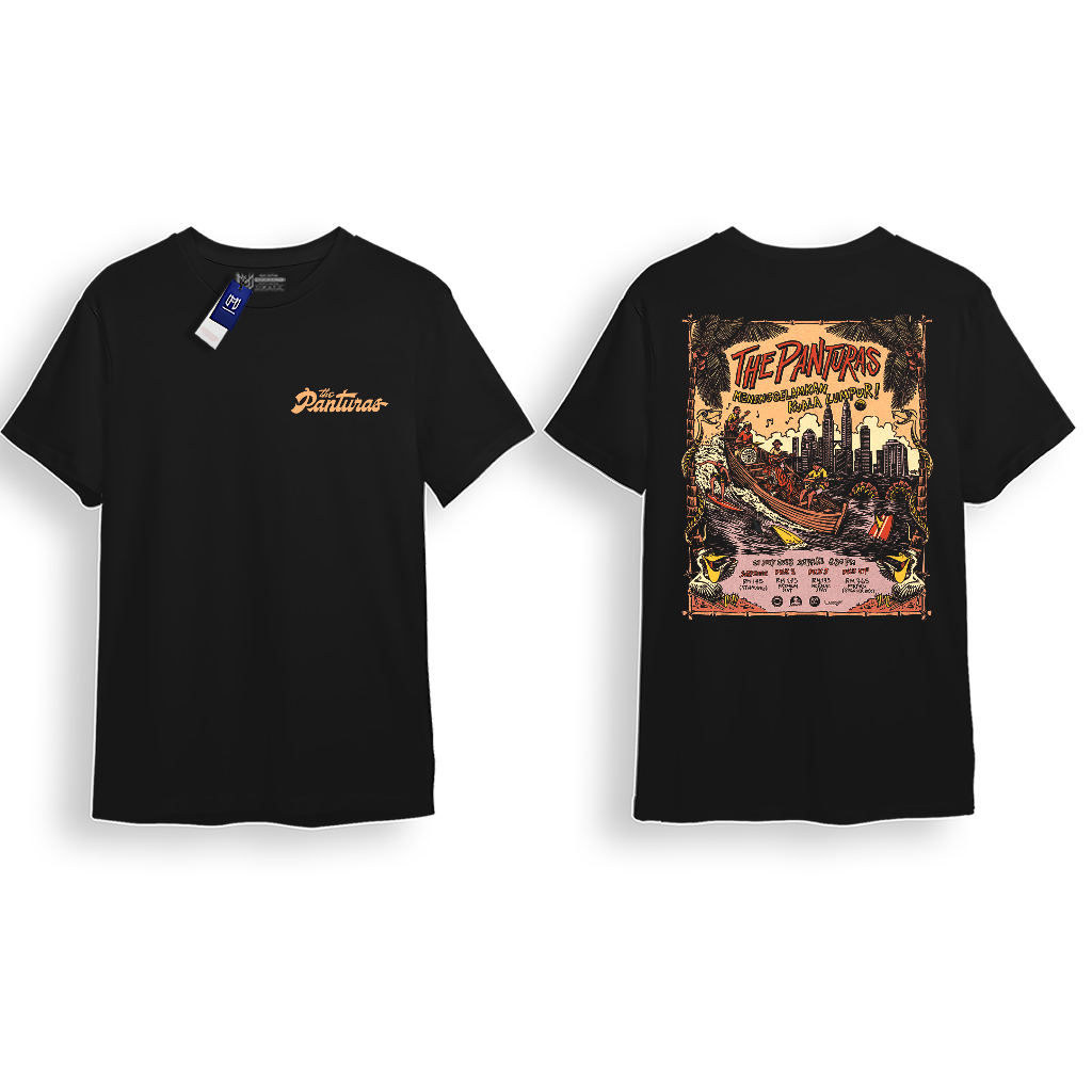 The Panturas T-shirt - Kuala Lumpur Malaysia | Band Merchandise T-Shirt