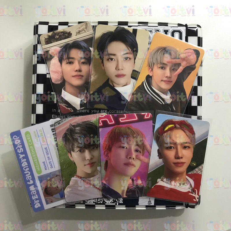 OFFICIAL PHOTOCARD JAEMIN NCT DREAM