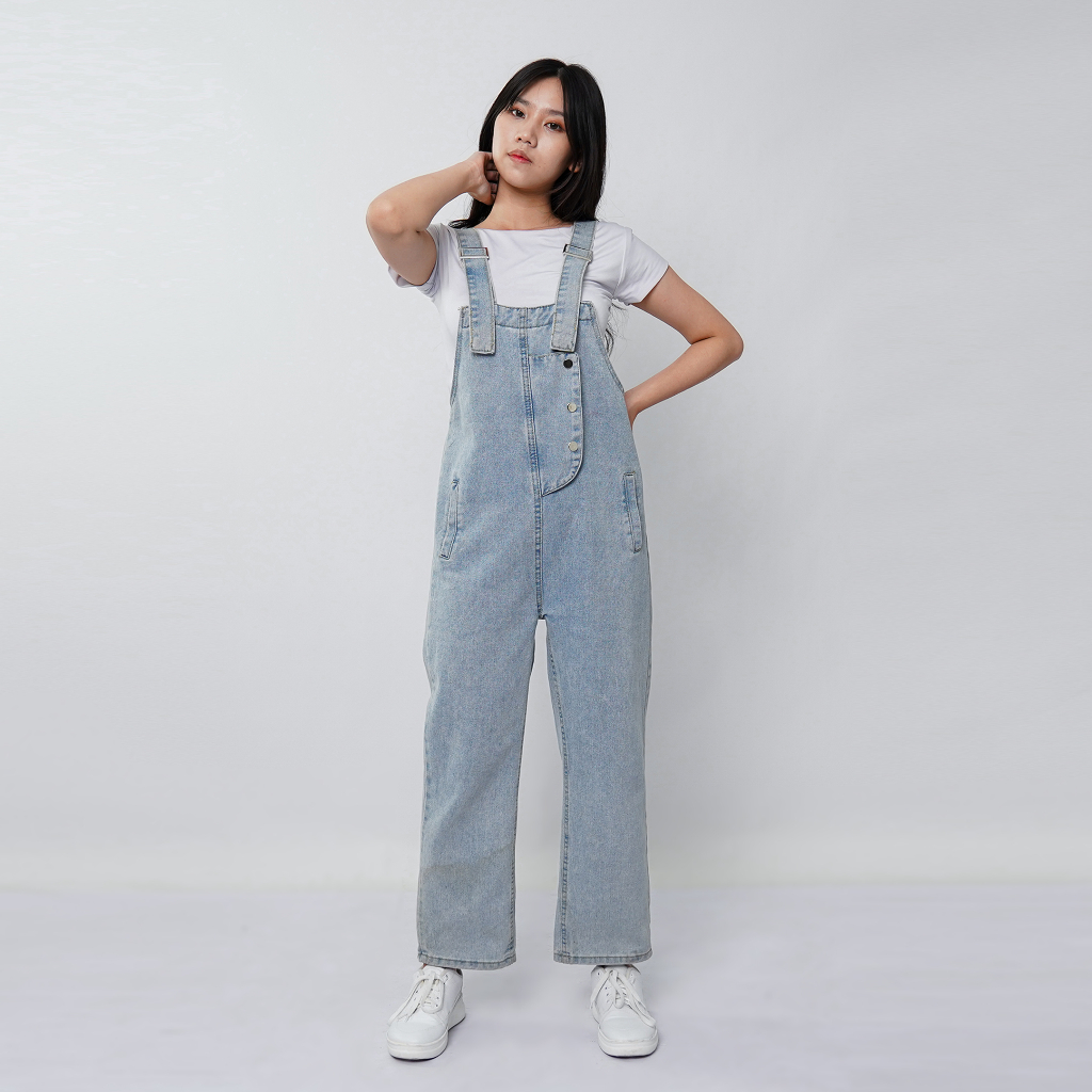 VIERLIN - Jumpsuit jeans 1588 Denim Jumpsuit Woman