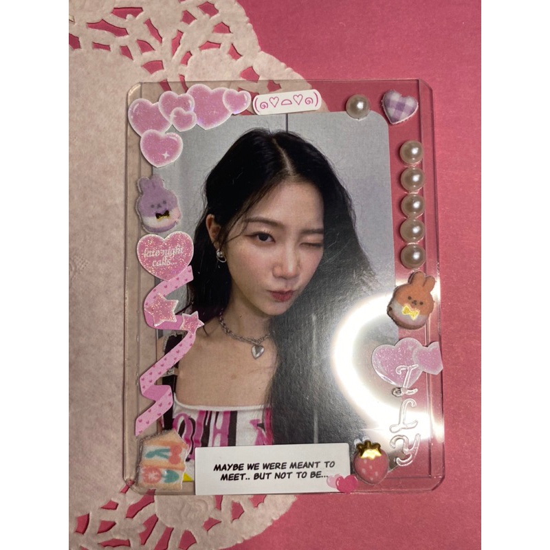 Ready read desc] toploder deco ily by pinky.berryst