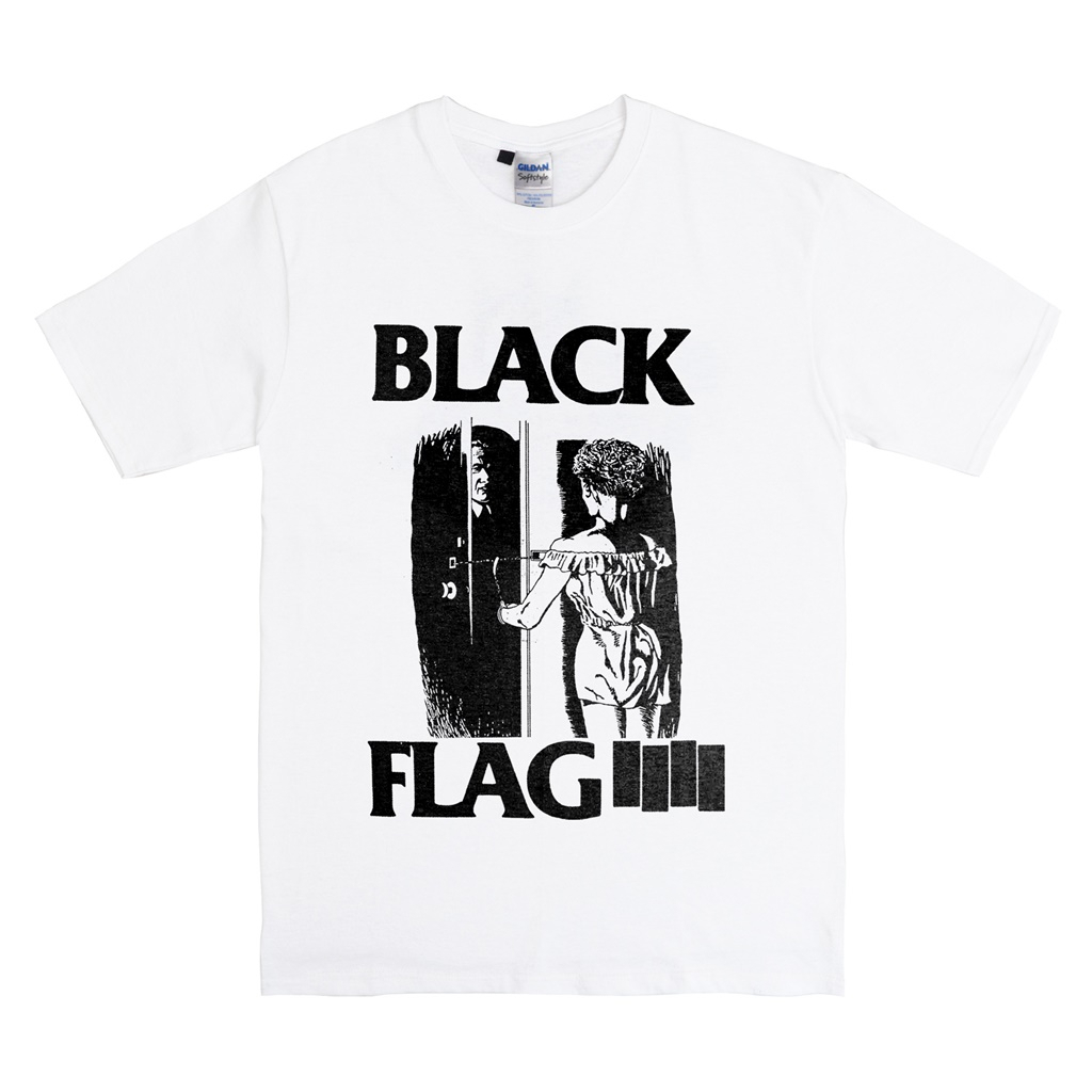 Kaos Tshirt Baju band Black Flag My War merchandise