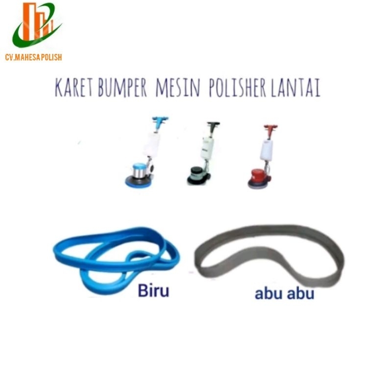 MESIN Spare Parts For Rubber Floor polisher Machine Bumper Carpet polisher Machine