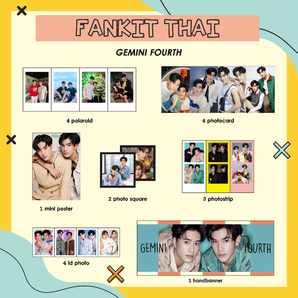 FANKIT THAI ( GEMINI NORAWIT - FOURTH NATWAT GEMINIFOURTH) THAILAND