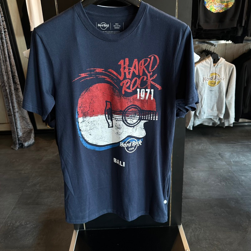 Hardrock cafe bali NAVY t-shirt NEW ORIGINAL 100%