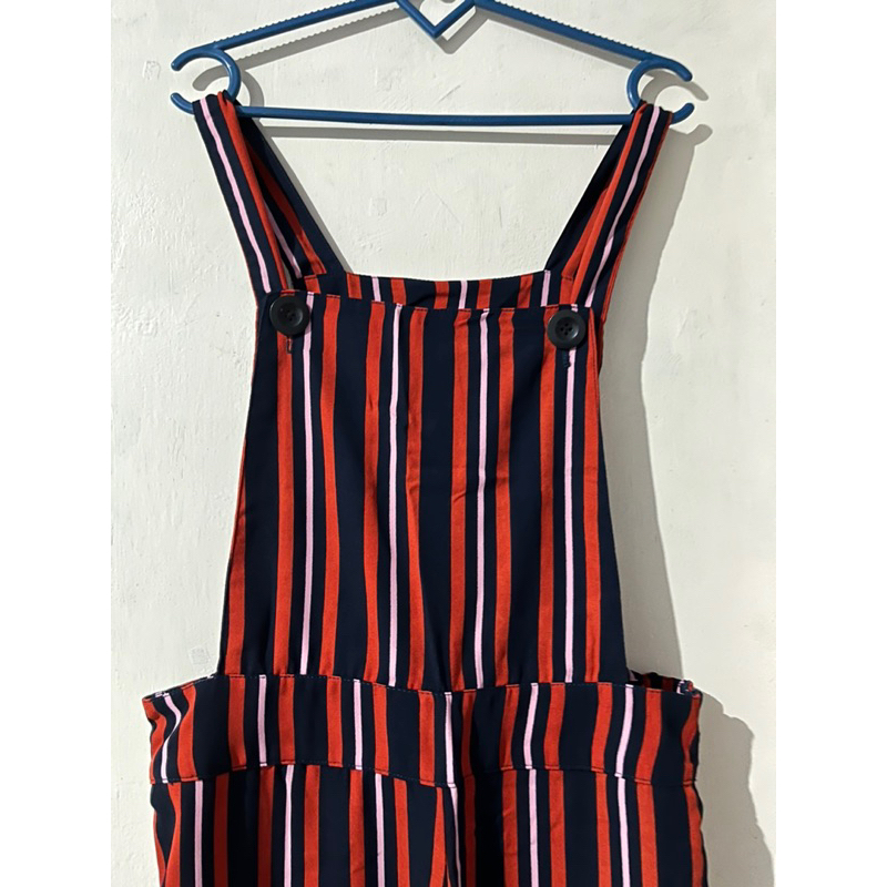 [PERNAH WEAR] JUMPSUIT BRAND DETAILS LINES